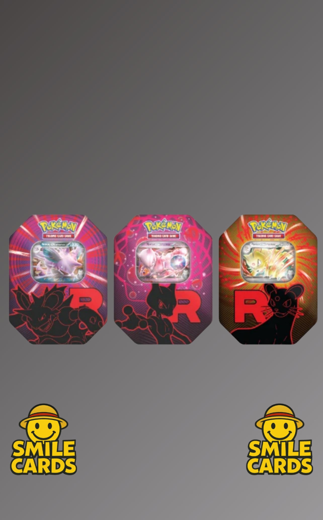 Team Rocket Tins