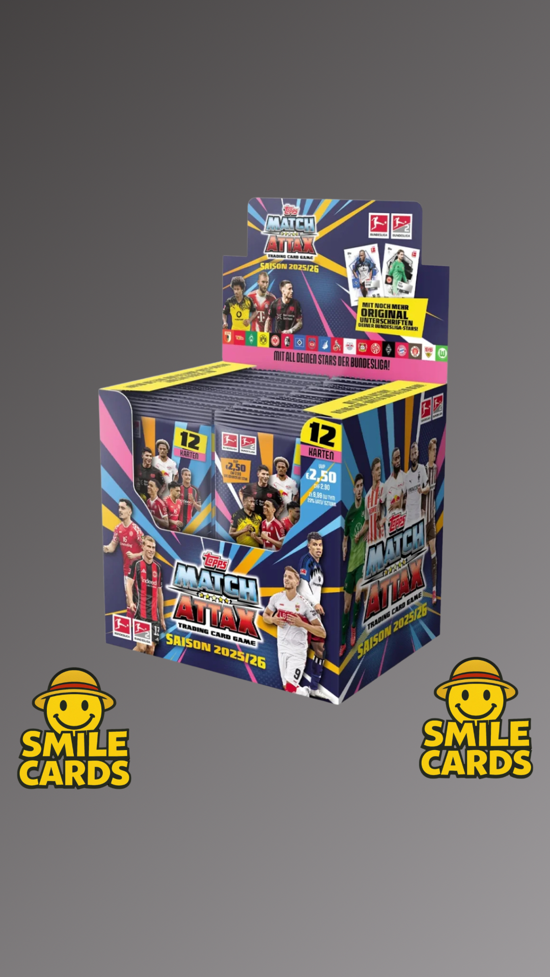 Topps Match Attaxx Bundesliga 25/26 Display sealed