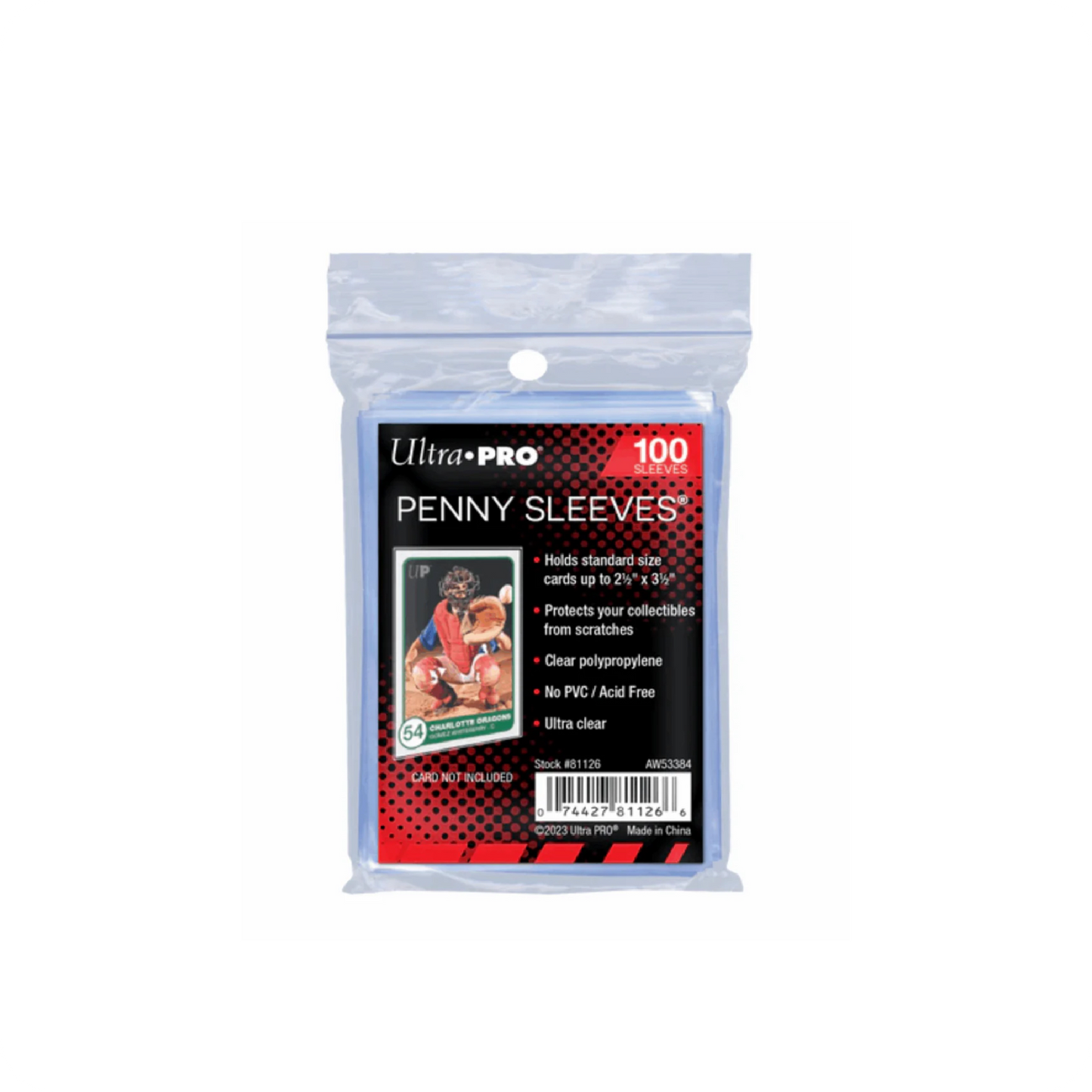 Ultra Pro Penny Soft Sleeves 100 Stück Kartenhüllen für Sammelkarten