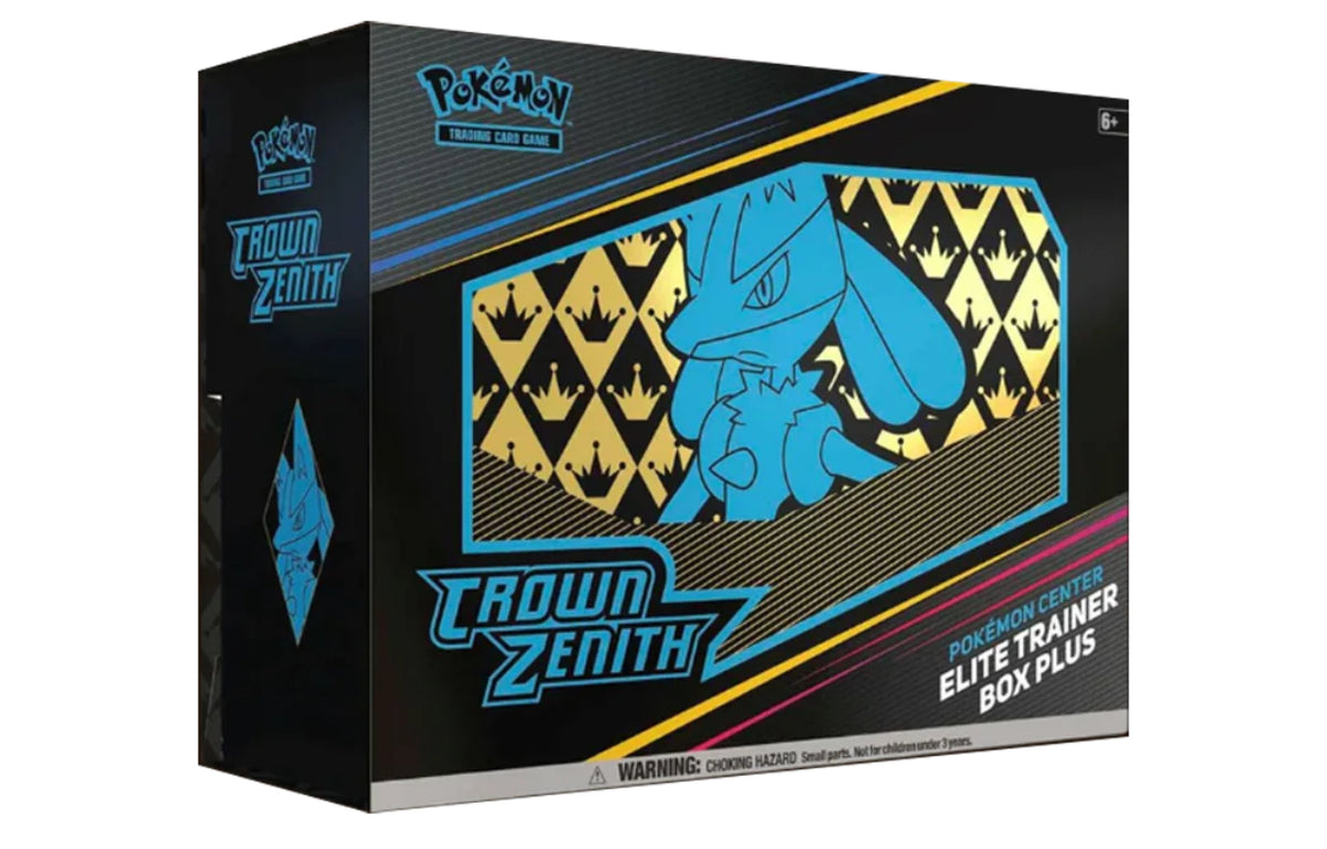 Pokemon Center Crown Zenith Elite Trainer Box Plus Englisch - Perfect Sealed