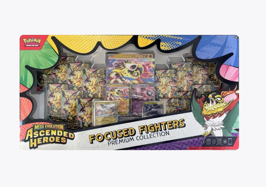 Pokémon - Ascended Heroes Focused Fighters Premium Collection Englisch