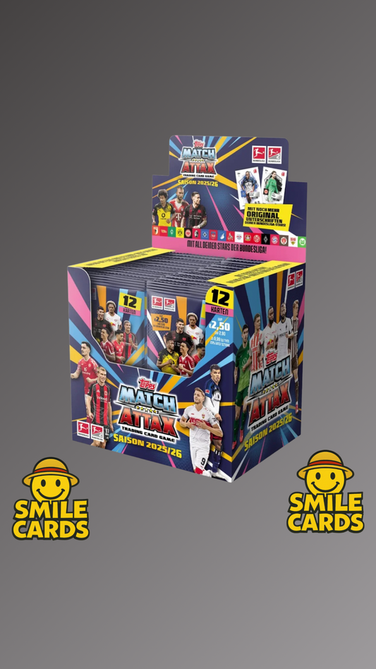 Topps Match Attaxx Bundesliga 25/26 Display sealed