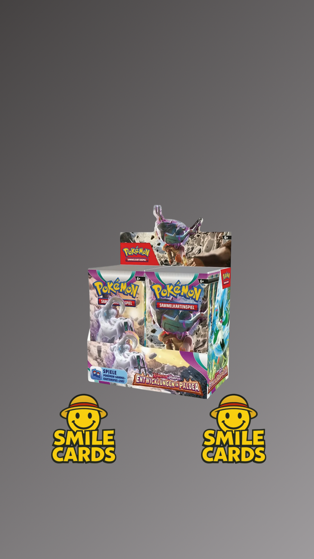 Entwicklung in Paldea sealed Display
