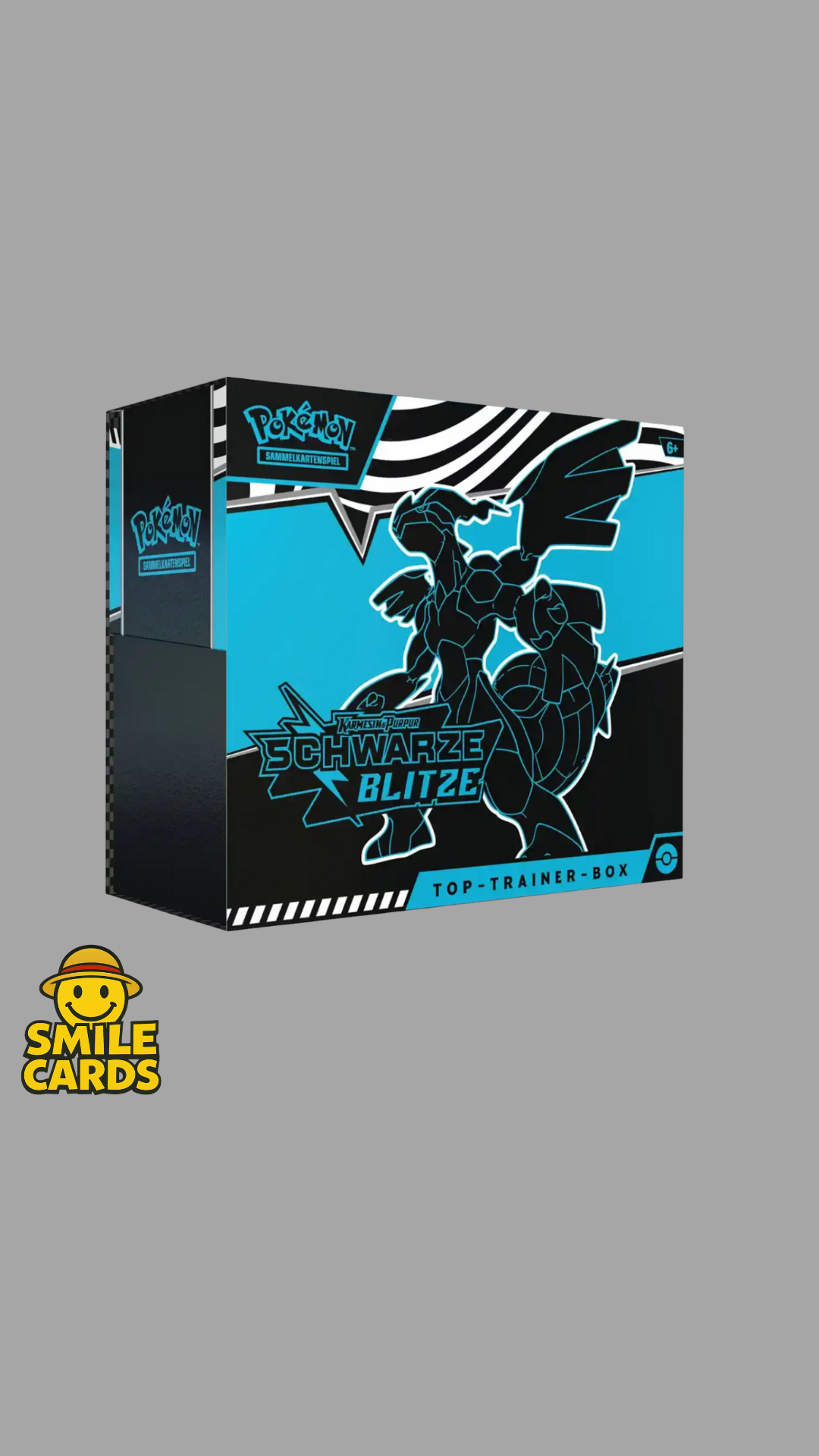 Schwarze Blitze Top Trainer Box