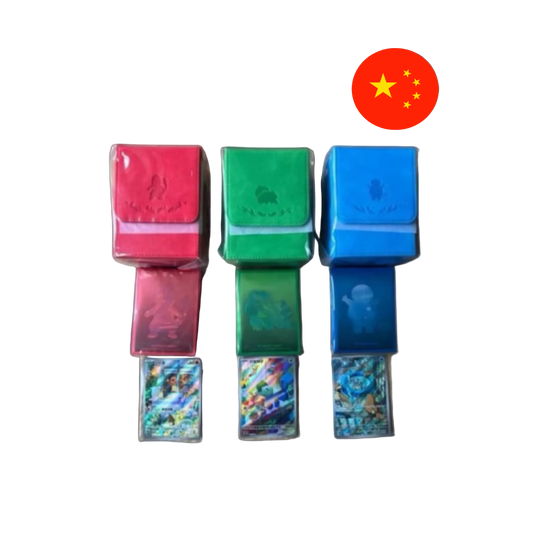 Pokémon Booster - 9er Starter Bundle Rot Blau Grün [CHN] – Chinesisch