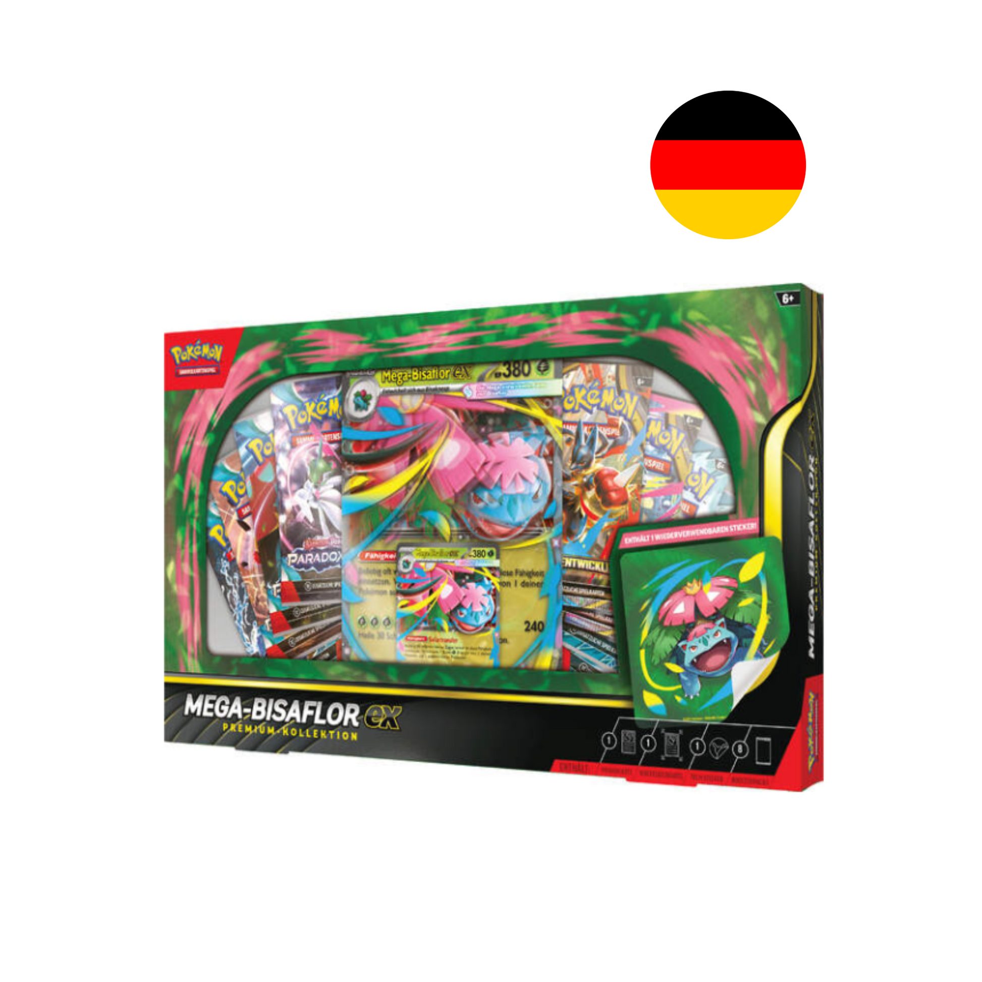 Pokémon Mega Bisaflor ex Premium Kollektion Deutsch Pokémon Karten Box