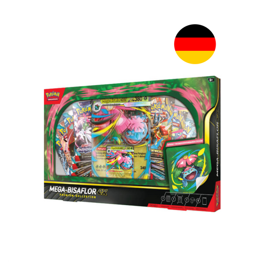 Pokémon Mega Bisaflor ex Premium Kollektion Deutsch Pokémon Karten Box