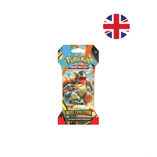 Pokémon Mega Evolution Sleeved Booster Pack Englisch Pokémon Karten