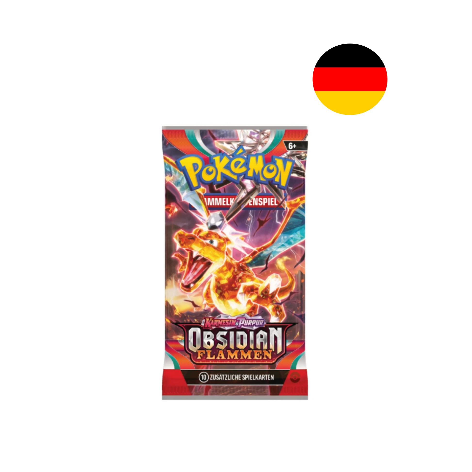 Pokémon Obsidianflammen Booster Pack Deutsch Karmesin & Purpur