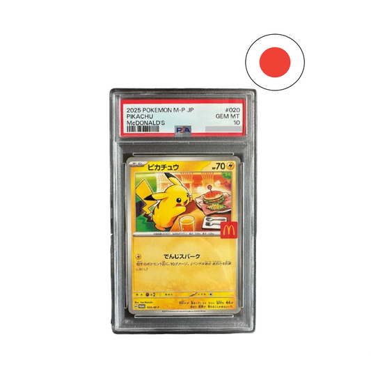 Pokémon Pikachu McDonalds Promo PSA 10 Japanisch Gem Mint Pokémon Karte