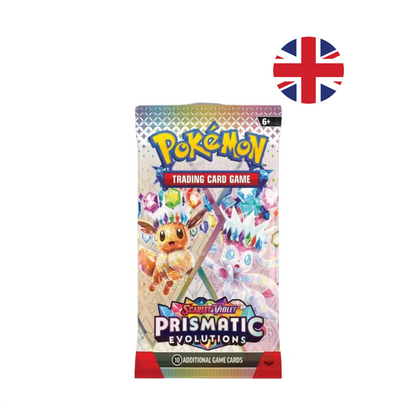 Pokémon Prismatische Entwicklung Booster Pack Deutsch & Englisch Pokémon Karten