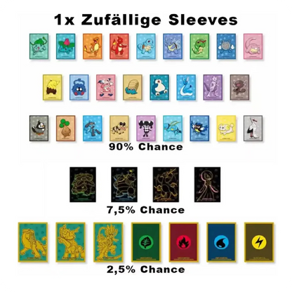 Pokémon Scarlet & Violet Sleeve Collection Box Mewtu Simplified Chinese Pokémon Karten Box