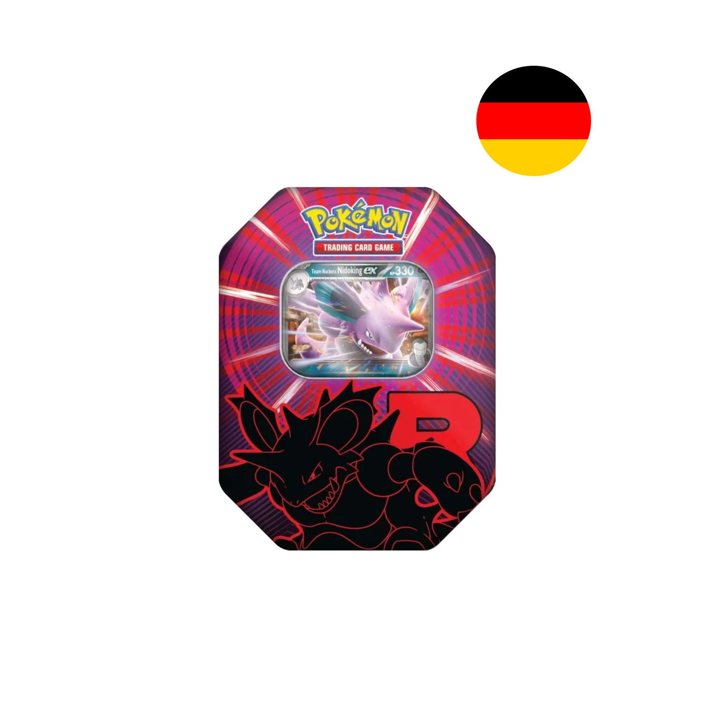 Pokémon Team Rocket Tin Deutsch Pokémon Karten Tin Box