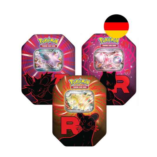Pokémon Team Rocket Tin Deutsch Pokémon Karten Tin Box